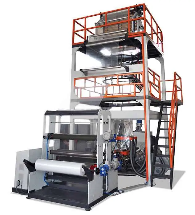 LDPE HDPE Film Blowing Extrusion Machine